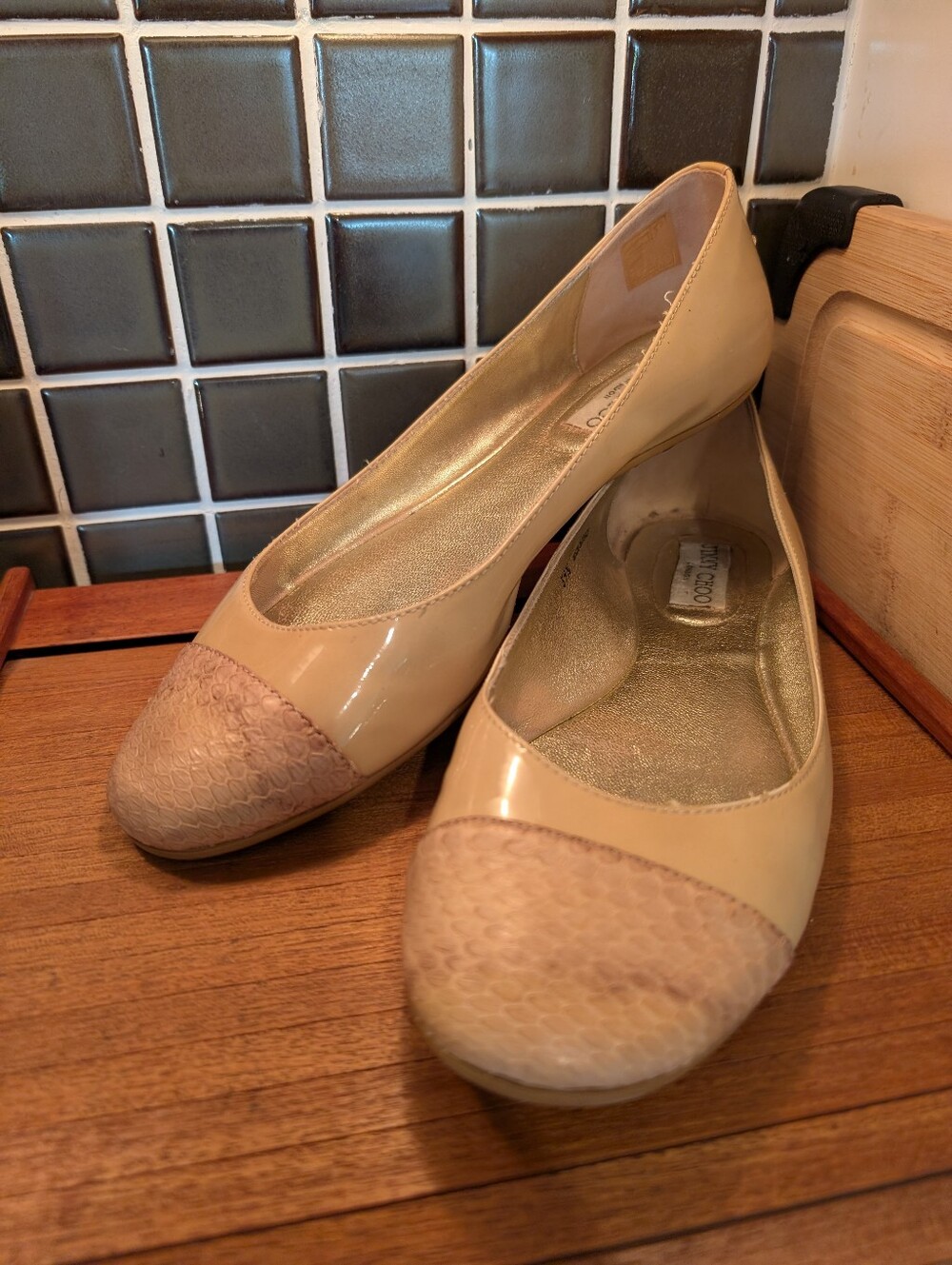 Jimmy Choo Ballet Flats,39&1/2
